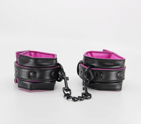 Padded PU Leather Wrist Cuffs by Berlin Baby - Cuffs And Restraints