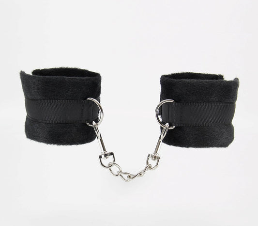 Berlin Baby Plush Bondage Cuffs With Webbing Hook