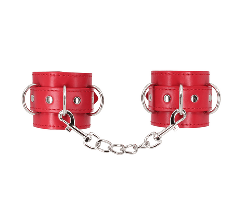 Unlined Faux Leather Wrist Cuffs by Berlin Baby - Cuffs And Restraints