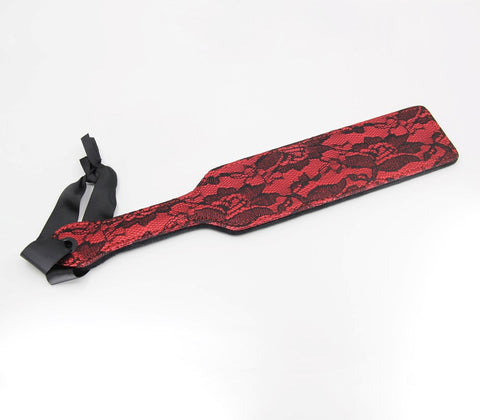 Lace Paddle Front With Ribbon Wrist Strap by Berlin Baby - Paddles And Slappers