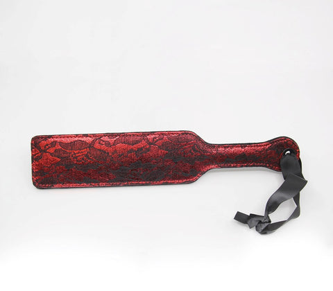 Lace Paddle Front With Ribbon Wrist Strap by Berlin Baby - Paddles And Slappers