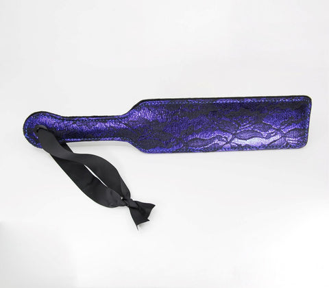 Lace Paddle Front With Ribbon Wrist Strap by Berlin Baby - Paddles And Slappers