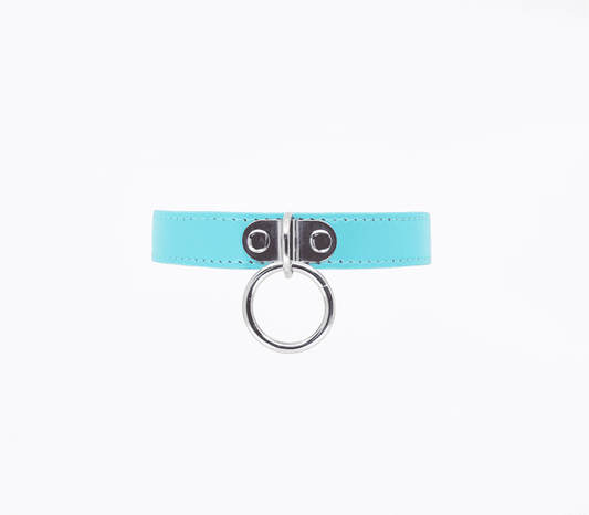 Berlin Baby PU BDSM Collar With Centre Ring
