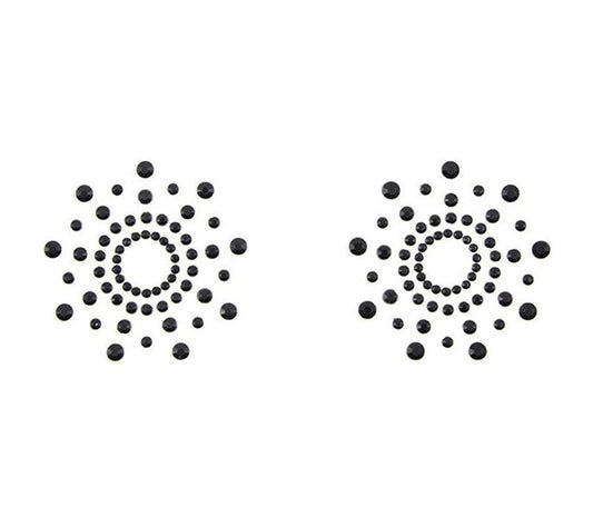 Love In Leather Rhinestone Tease Nipple Pasties