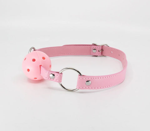Breathable Faux Leather Gag by Berlin Baby - Bondage Gags and Bits