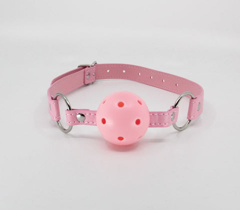 Breathable Faux Leather Gag by Berlin Baby - Bondage Gags and Bits