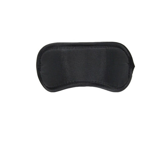 Berlin Baby Plain Black Satin BDSM Blindfold