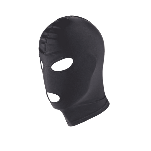 Open Eye Mouth Design Hood by Love In Leather - Bondage Hoods