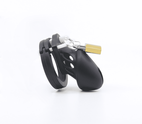 Silicone Male Chastity Cage Long by Love In Leather - Male Chastity