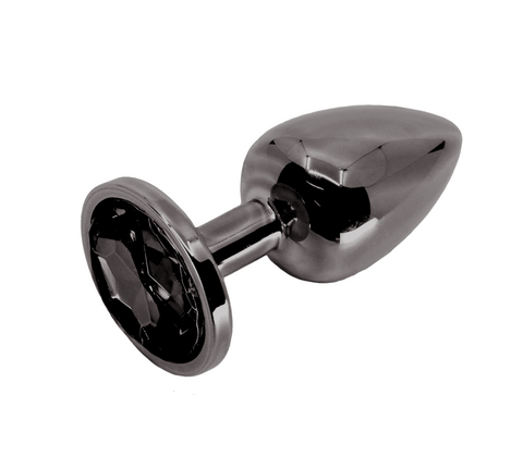 Round Gem Metal Anal Plug by Love In Leather - Butt Plugs