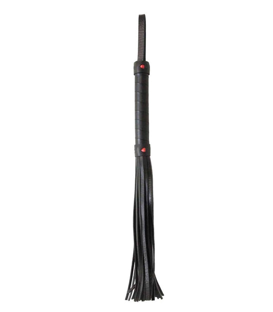 Berlin Baby Faux Leather Flogger With Heart Design
