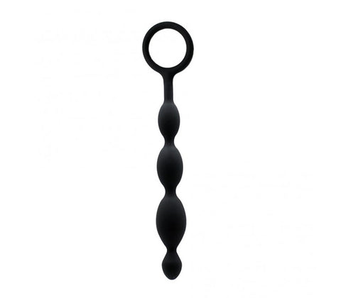Silicone Anal Play Beads by Love In Leather - Anal Beads and Balls