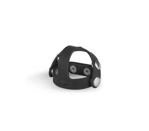Silicone Male Cock Ball Devider by Love In Leather - Cock Rings