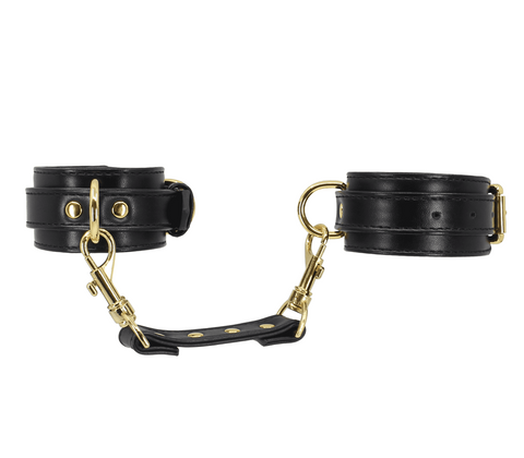 Premium Faux Leather Wrist Cuffs by Love In Leather - Cuffs And Restraints