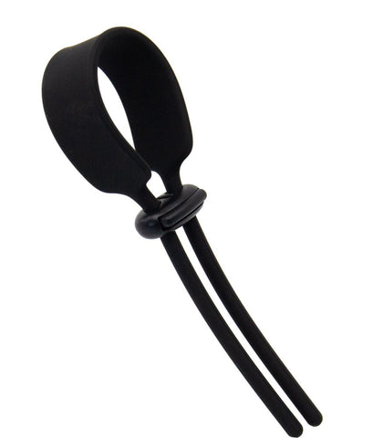Lasso Style Adjustable Cock Ring by Love In Leather - Cock Rings