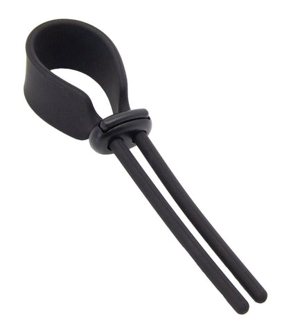 Lasso Style Adjustable Cock Ring by Love In Leather - Cock Rings