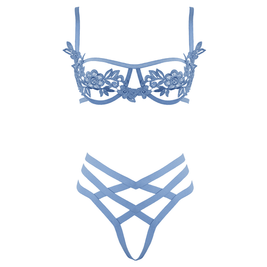 Muse Lingerie Sexy Fetish Bra and Panty Set
