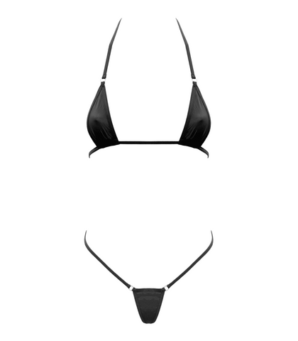 Spandex Fabric Womens Micro Bikini by Love In Leather - Bras and Bra Sets