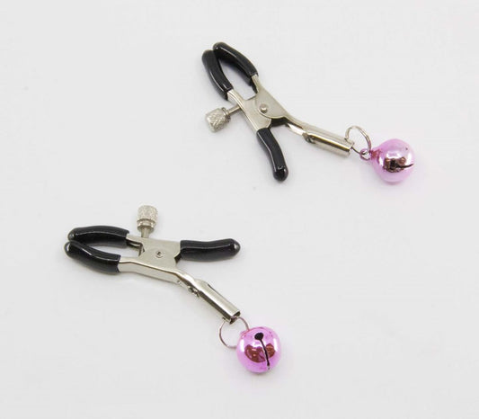 Love In Leather Womens Bells Nipple Clamps