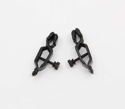 Bullnose Sexy Nipple Clamps by Love In Leather - Nipple and Clit Clamps