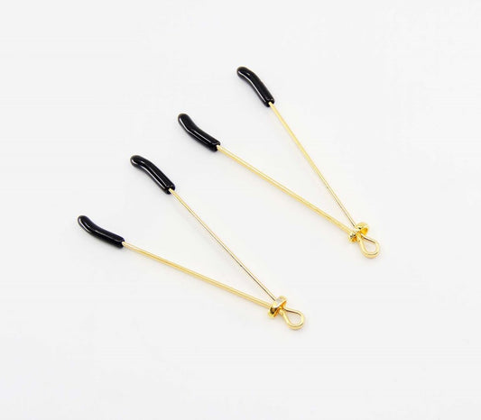 Love In Leather Tweezer Style Nipple Clamps