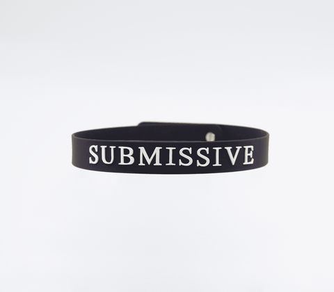 Silicone Submissive BDSM Collar by Love In Leather - Collars and Leads