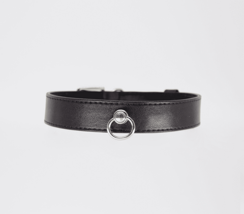 Tipped Bondage Collar Lead Set by Love In Leather - Collars and Leads