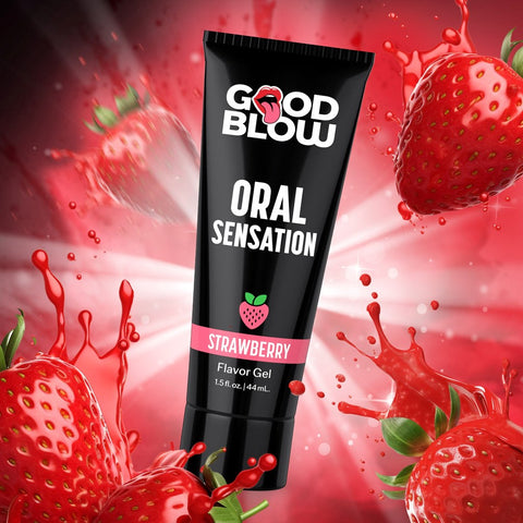 Good Blow Flavoured Oral Sensation Gel by XR Brands - Lubricants and Lotions