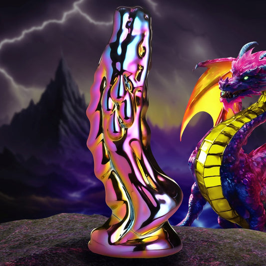 XR Brands Creature Cocks Dragon Glass Fantasy Dildo
