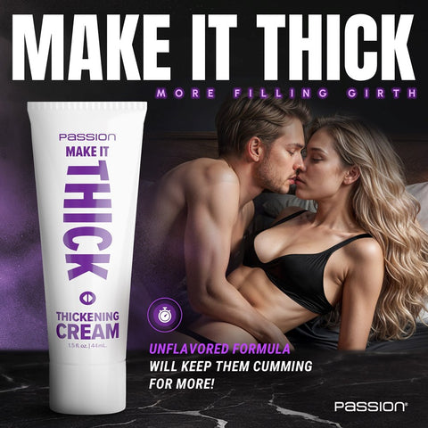 Passion Make it Thick Thickening Cream for Men - Lubricants and Lotions