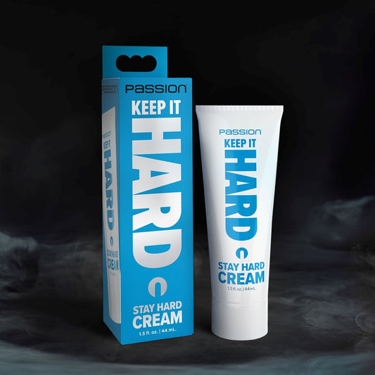 Passion Keep It Hard Stay Hard Cream by XR Brands - Lubricants and Lotions