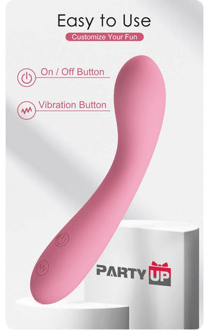JOHN Flexible Vibe USB Rechargeable Vibrator by Party Up - G-Spot Vibrators