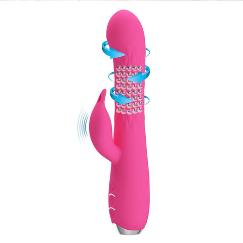 ERIC Beads Vibrator Rabbit Vibrator with Bead Shaft - Rabbit Vibrators