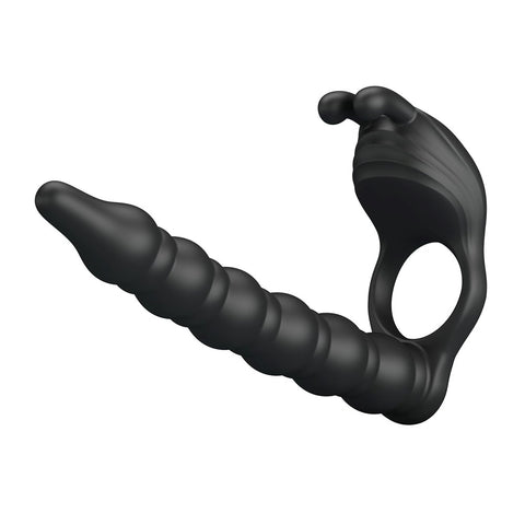 MARCUS Vibrating Cock Ring & Anal Plug by Party Up - Vibrating Cock Rings