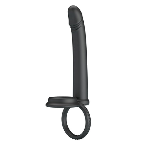 MARTIN Double Penetrator Cock & Ball Rings by Party Up - Vibrating Cock Rings