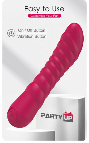 JAYLEI USB Rechargeable Vibrator by Party Up - G-Spot Vibrators