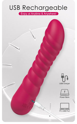 JAYLEI USB Rechargeable Vibrator by Party Up - G-Spot Vibrators