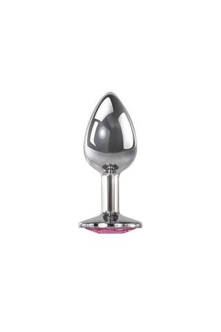 Gem Anal Plug Metal Butt Plug with Gem - Butt Plugs