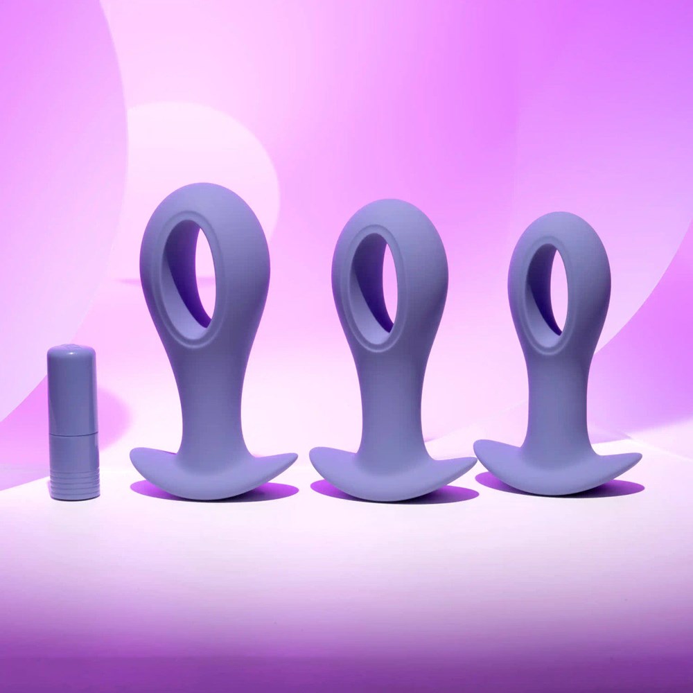 Evolved HOLE PUNCH Butt Plugs with Bullet Vibrator - Butt Plugs