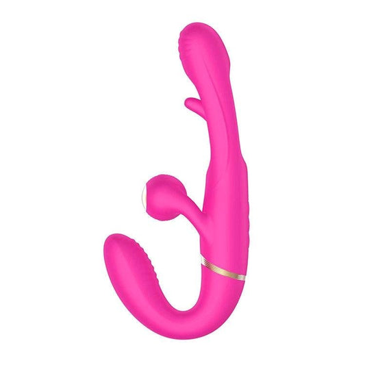 Adam & Eve ORGAZ-OHH-MATIC Strapless Strap-On with Remote