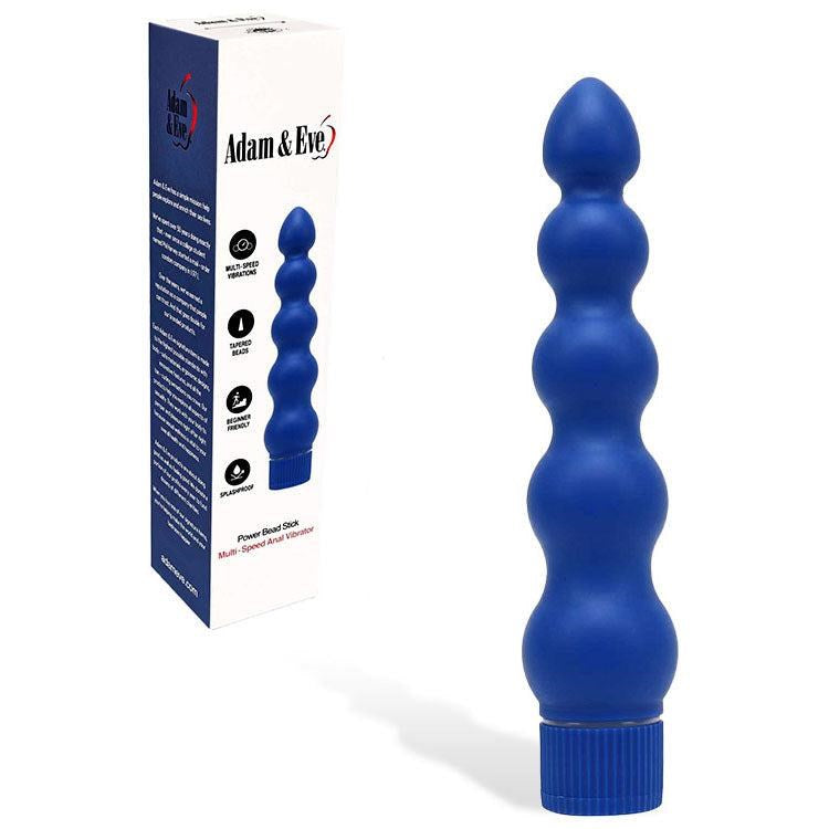 Adam & Eve POWER BEAD STICK Anal Vibrator - Anal Beads and Balls