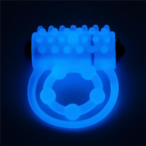 Lumino Play Vibrating Penis & Balls Cock Ring by Lovetoy - Vibrating Cock Rings