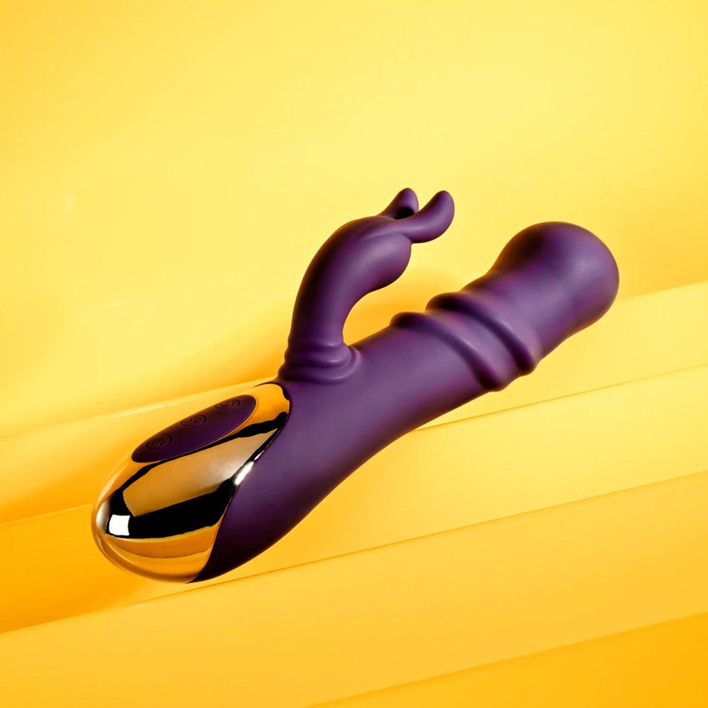 Bunny Punch Twirling Rabbit Vibrator by Evolved - Rabbit Vibrators