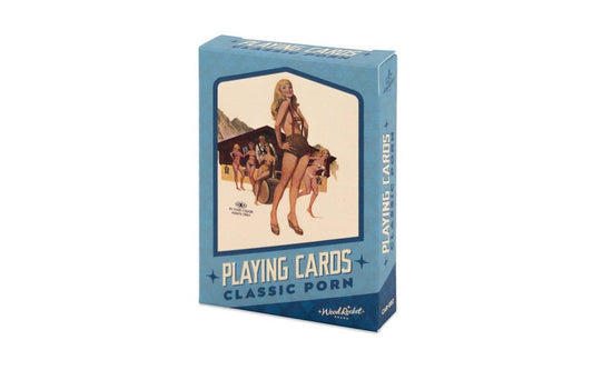 Wood Rocket Classic Porn Playing Cards Adult Game