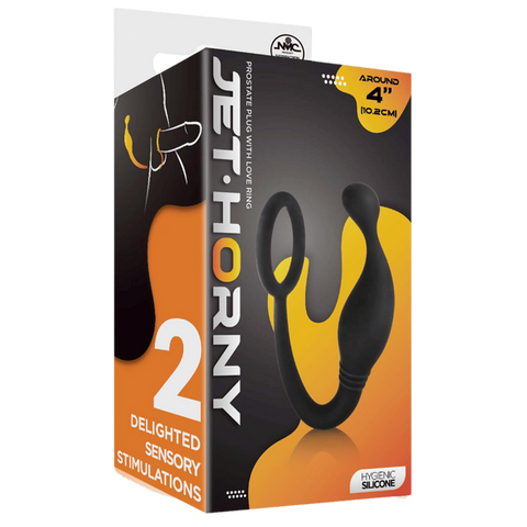 Prostate Plug with Love Ring 4.5" by NANMA Corporation - Prostate Toys