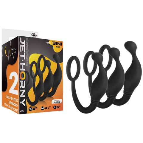 Prostate Plug with Love Ring by NANMA Corporation - Prostate Toys