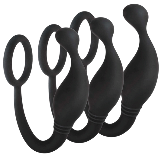 Prostate Plug with Love Ring by NANMA Corporation - Prostate Toys