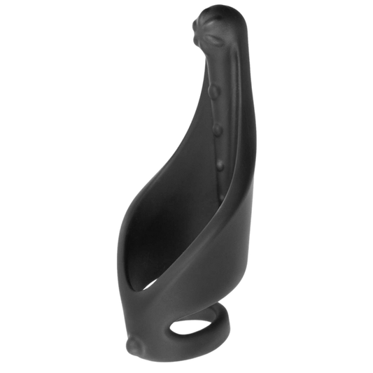 Excellent Power Cock Ring with Strap and Stimulator - Stretchy Cock Rings