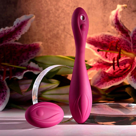 Evolved CHERRY POSE & Posable Vibrator - G-Spot Vibrators