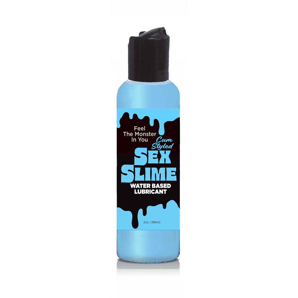 Little Genie Sex Slime Cum Style Water Based Lubricant Blue - Water Based Lubes